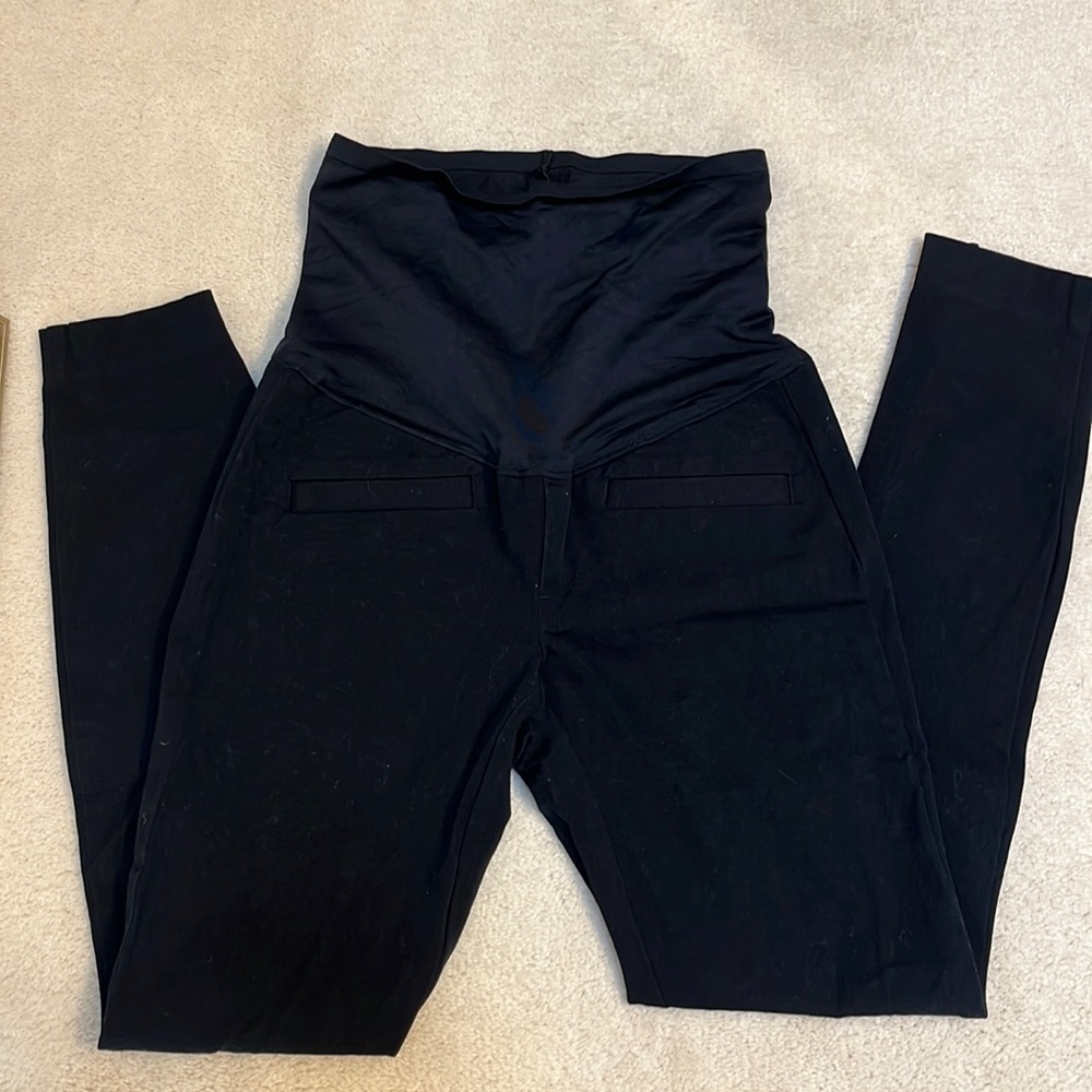 Like new Maternity skinny dress pants